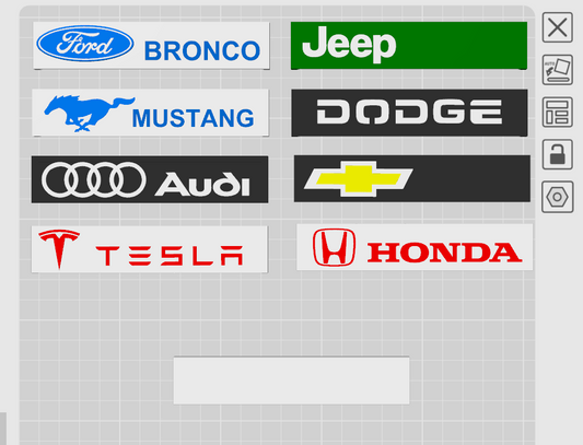 Car Garage Key Holder with Opening Door