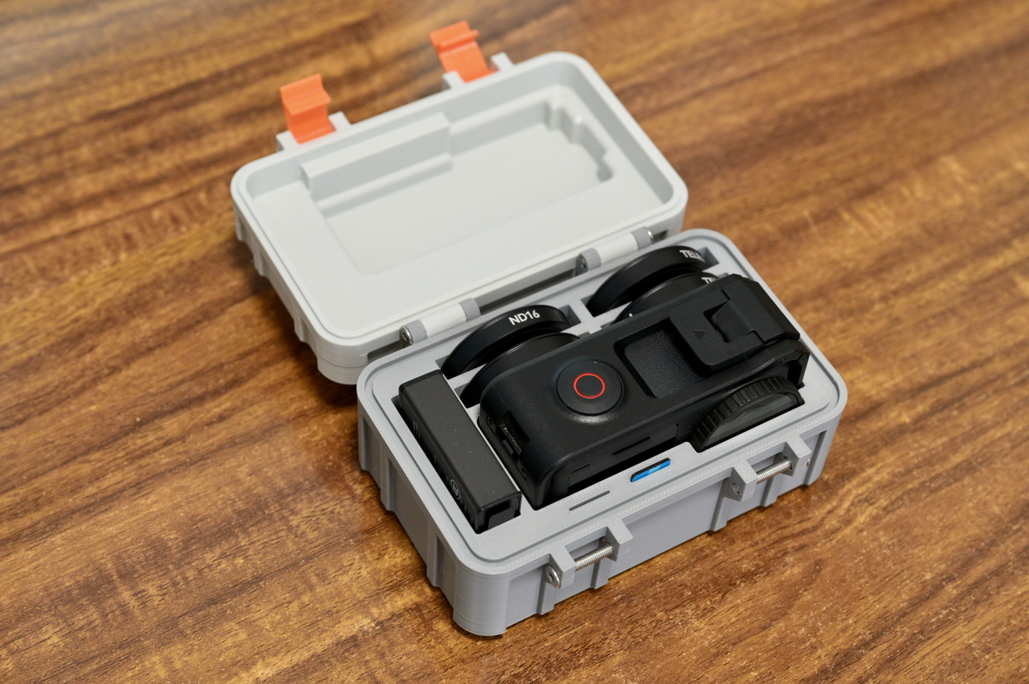 DJI Action 3/4/5 Storage Case – 3D Printed Camera Accessory