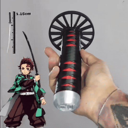 Tanjiro Kamado Katana – 3D Printed Demon Slayer Replica India